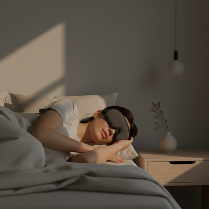 Contoured Sleep Mask for Deeper Sleep
