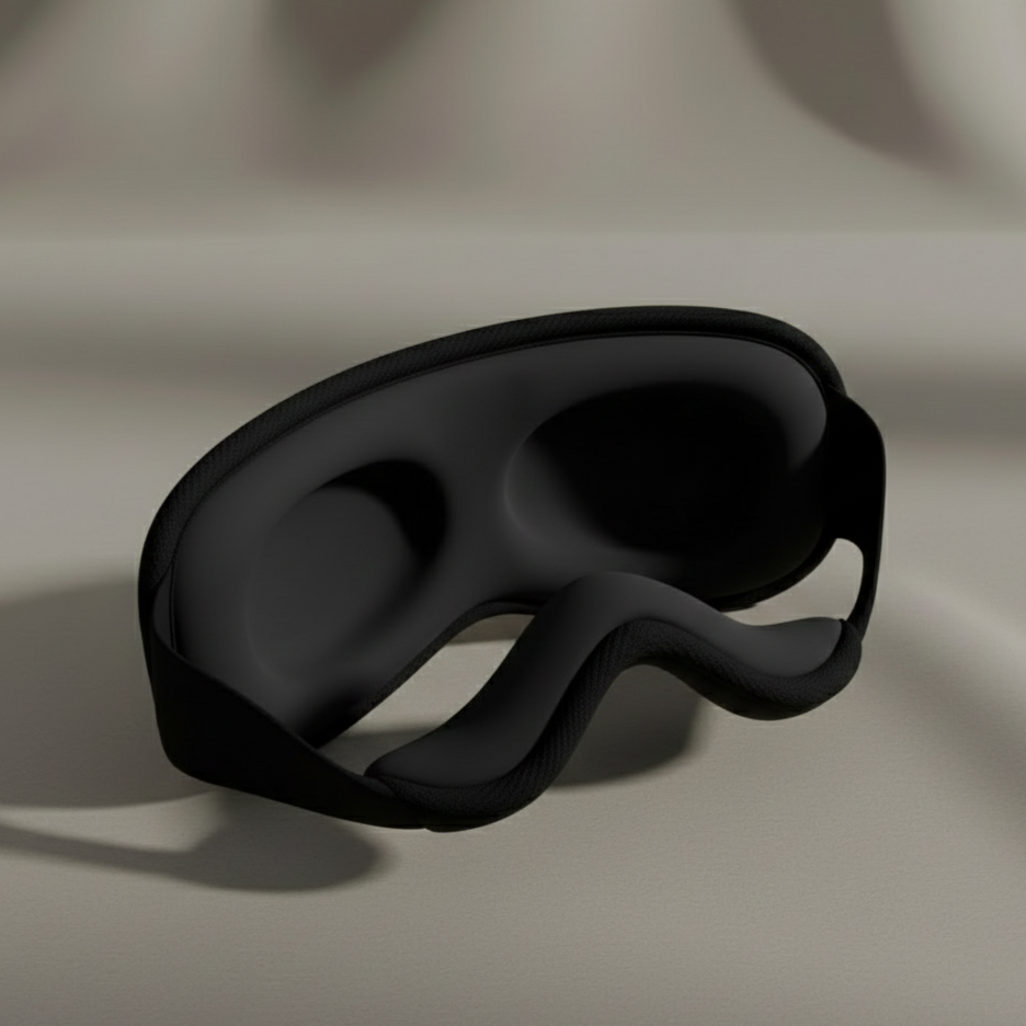 Contoured Sleep Mask for Deeper Sleep
