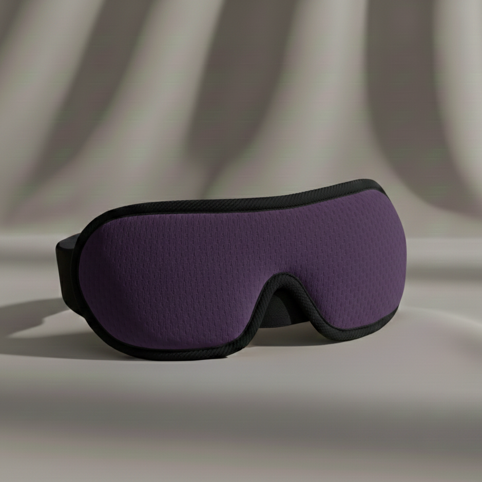 Contoured Sleep Mask for Deeper Sleep