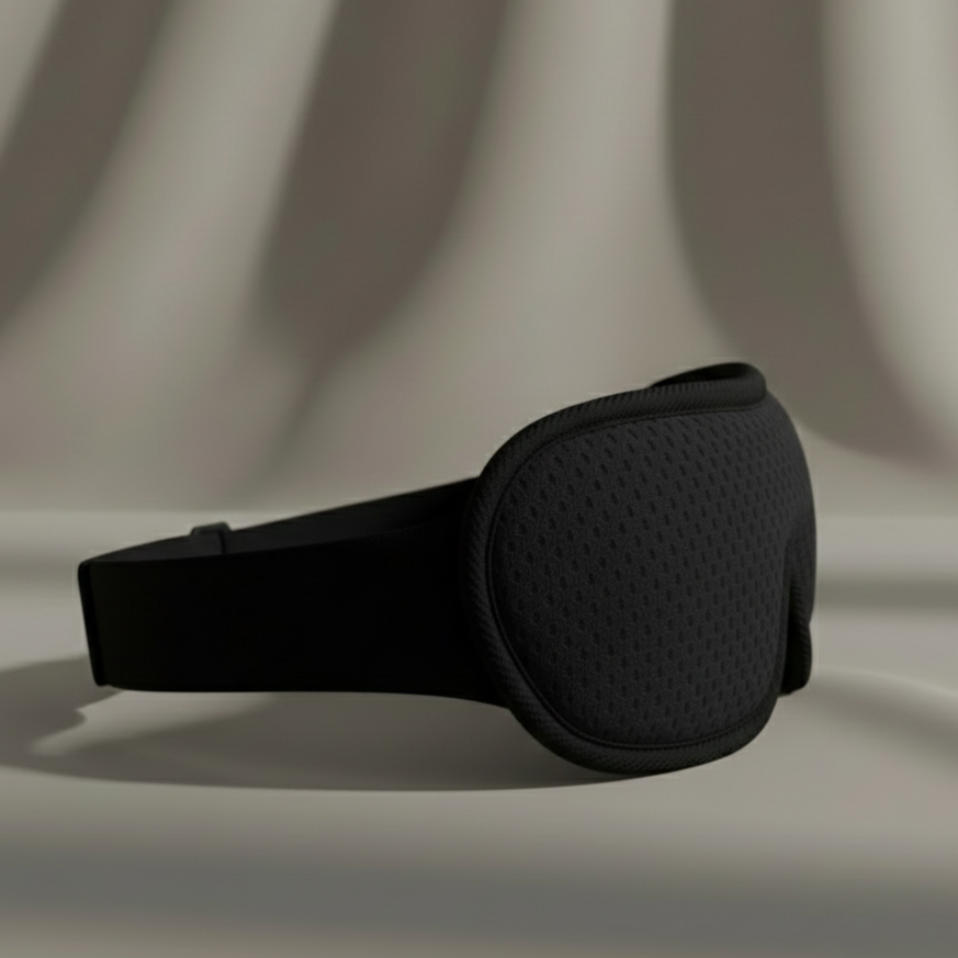 Contoured Sleep Mask for Deeper Sleep